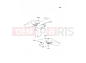 KAWASAKI VERSYS (KLE650CEF) Decals(Gray)