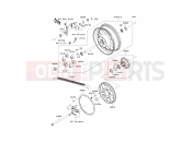 KAWASAKI 2014 Rear Hub