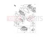 KAWASAKI 2014 Left Engine Cover(s)