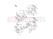 KAWASAKI 2014 Footrests