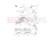 KAWASAKI 2014 Fenders