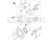 KAWASAKI 2014 Rear Brake