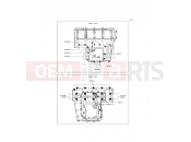 KAWASAKI 2014 Crankcase Bolt Pattern