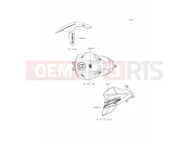 KAWASAKI 2014 Decals(Red)