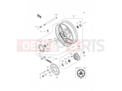 KAWASAKI 2015 Rear Hub