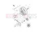 KAWASAKI 2015 Rear Hub