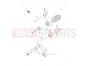 KAWASAKI 2015 Gear Change Drum/Shift Fork(s)