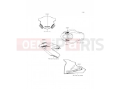 KAWASAKI 2015 Decals(Green)(White)