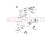 KAWASAKI 2015 Footrests