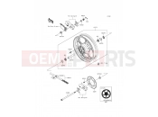KAWASAKI 2015 Rear Hub