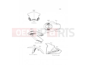 KAWASAKI 2015 Decals(White)