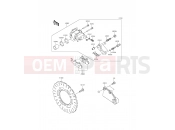 KAWASAKI 2015 Rear Brake