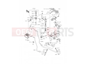 KAWASAKI 2015 Rear Master Cylinder