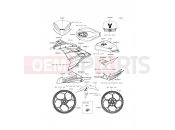 KAWASAKI 2015 Decals(Green)