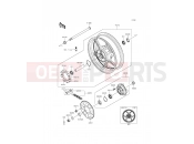 KAWASAKI 2015 Rear Hub