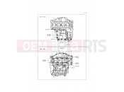 KAWASAKI 2015 Crankcase Bolt Pattern