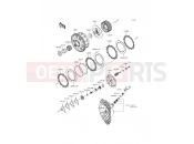 KAWASAKI NINJA ZX-6R (ZX600RFF) Clutch