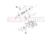 KAWASAKI NINJA ZX-6R (ZX600RFF) Gear Change Drum/Shift Fork(s)
