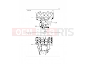 KAWASAKI NINJA ZX-6R (ZX600RFF) Crankcase Bolt Pattern