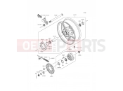 KAWASAKI NINJA ZX-6R (ZX600RFF) Rear Hub