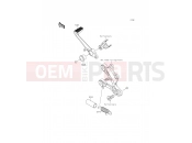 KAWASAKI NINJA ZX-6R (ZX600RFF) Brake Pedal