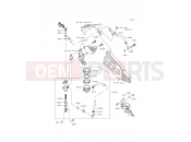 KAWASAKI NINJA ZX-6R (ZX600RFF) Rear Master Cylinder