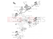 KAWASAKI 2015 Footrests