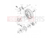 KAWASAKI 2015 Rear Hub