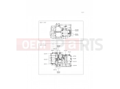 KAWASAKI 2015 Crankcase Bolt Pattern
