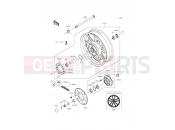 KAWASAKI 2015 Rear Hub