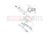 KAWASAKI 2015 Side Covers/Chain Cover