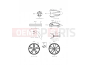 KAWASAKI 2015 Decals(Silver/Gray)