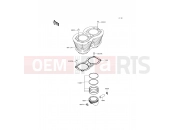KAWASAKI W800 (EJ800AFFA) Cylinder/Piston(s)