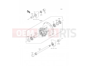 KAWASAKI W800 (EJ800AFFA) Front Hub
