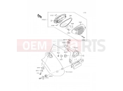 KAWASAKI W800 (EJ800AFFA) Taillight(s)