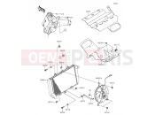 KAWASAKI 2015 Radiator
