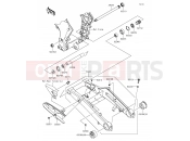 KAWASAKI 2015 Swingarm