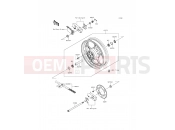 KAWASAKI 2015 Rear Hub