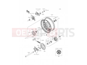 KAWASAKI 2015 Rear Hub