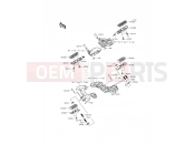 KAWASAKI 2016 Footrests