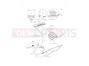 KAWASAKI 2016 Decals(Black)