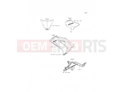 KAWASAKI 2016 Decals(Gray)