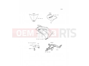 KAWASAKI 2016 Decals(Gray)
