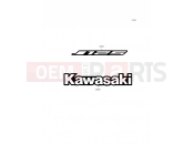 KAWASAKI 2016 Decals(White)