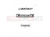 KAWASAKI 2016 Decals(White)