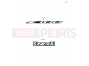 KAWASAKI 2016 Decals(Black)(White)