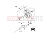 KAWASAKI 2016 Rear Hub