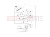 KAWASAKI 2016 Accessory(Single Seat Cover)