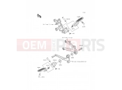 KAWASAKI 2016 Footrests