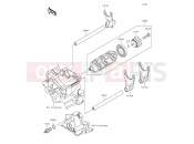 KAWASAKI 2016 Gear Change Drum/Shift Fork(s)